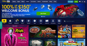 William Hill Casino homepage