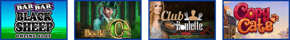 Wombat Casino has big games selection with more tha 600 titles