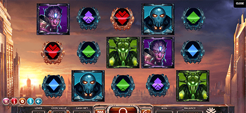 Yggdrasil’s slot game Super Heroes has a 5x3 layout and an RTP rate of 96.1%